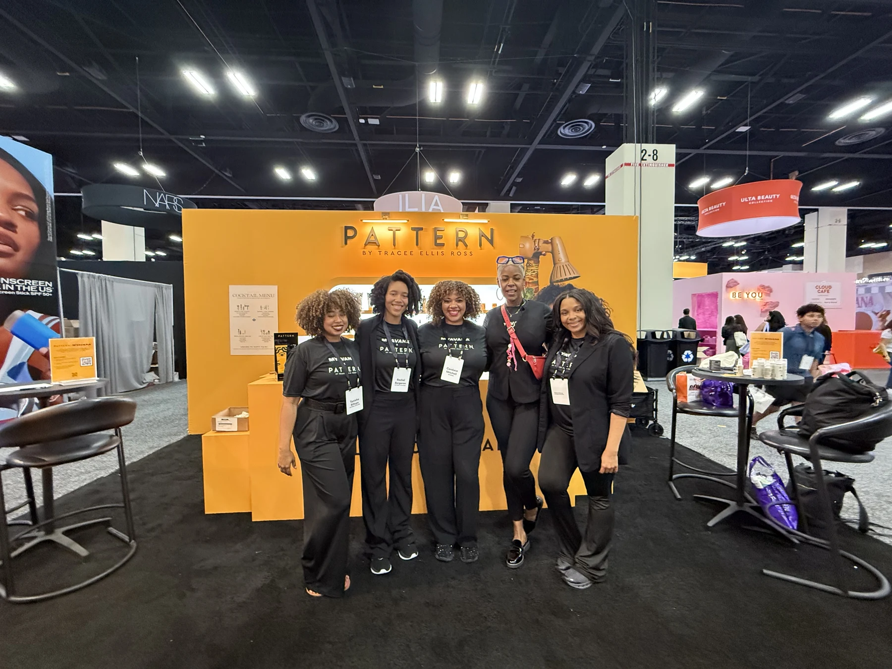 MYAVANA team at the PATTERN Beauty activation