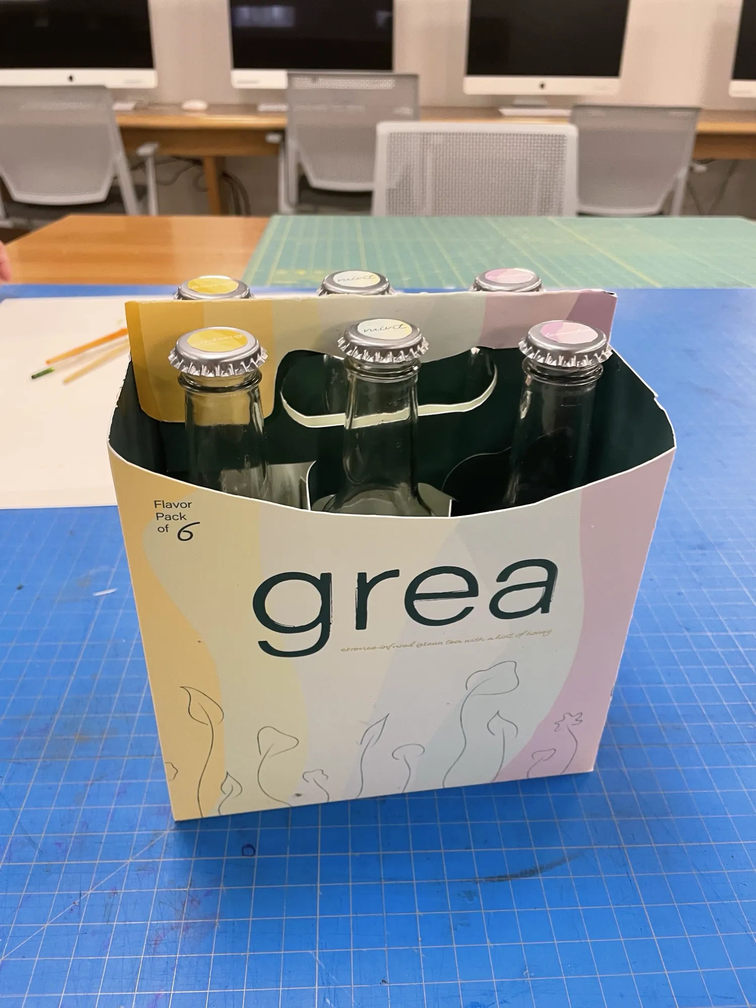 Grea bottle prototypes