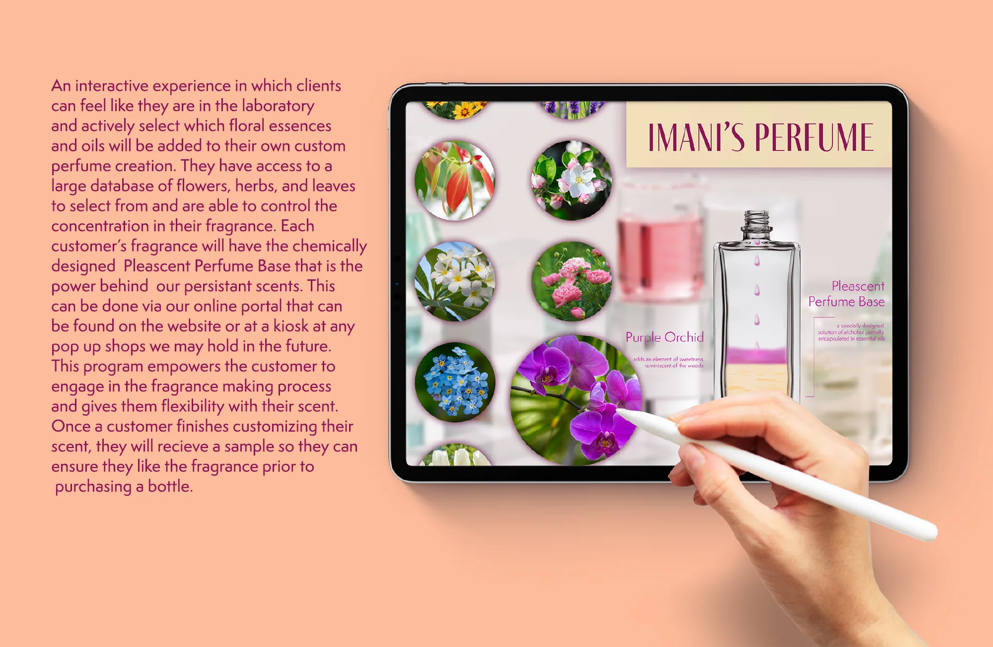 Perfume builder concept