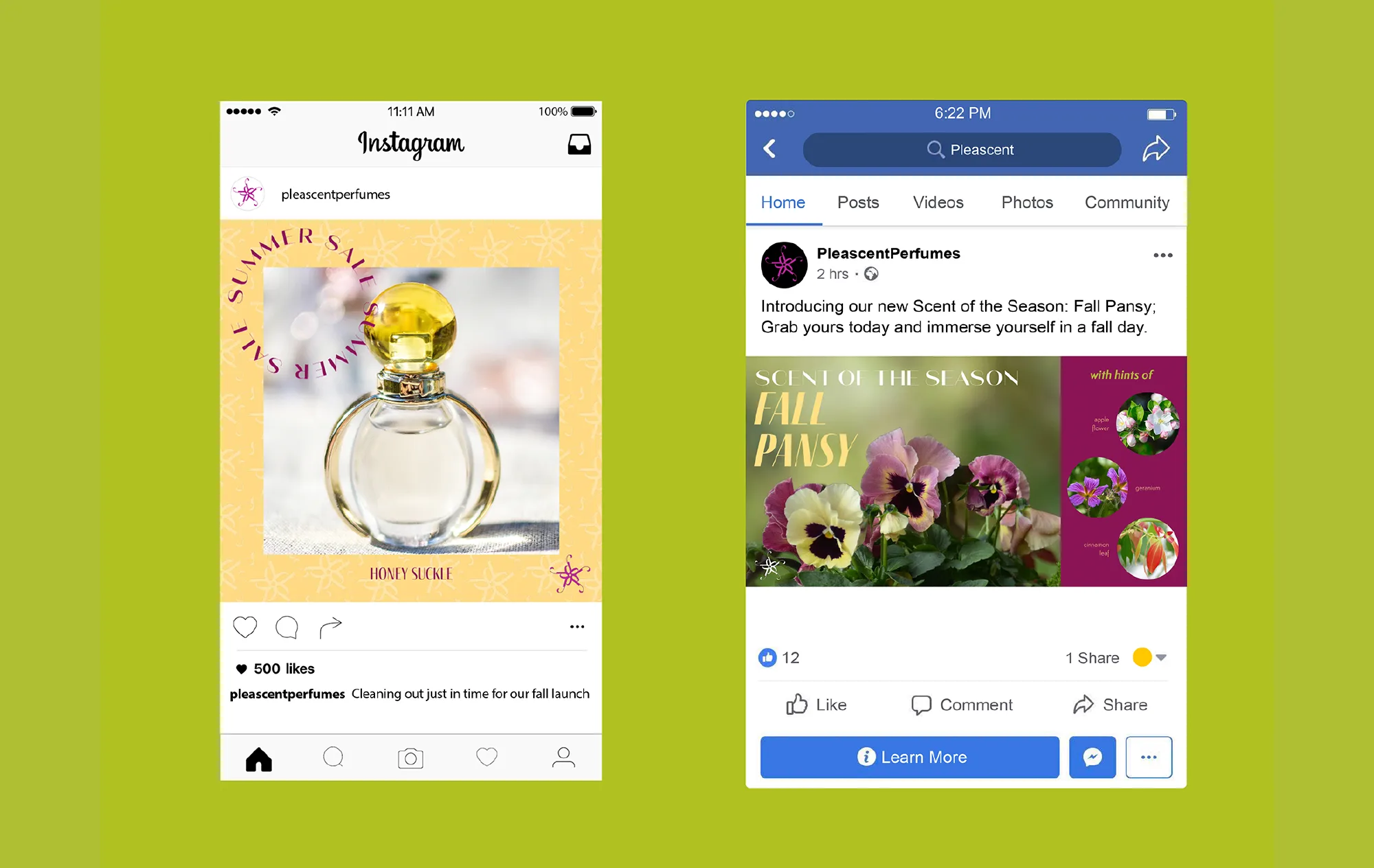 Pleascent social concepts