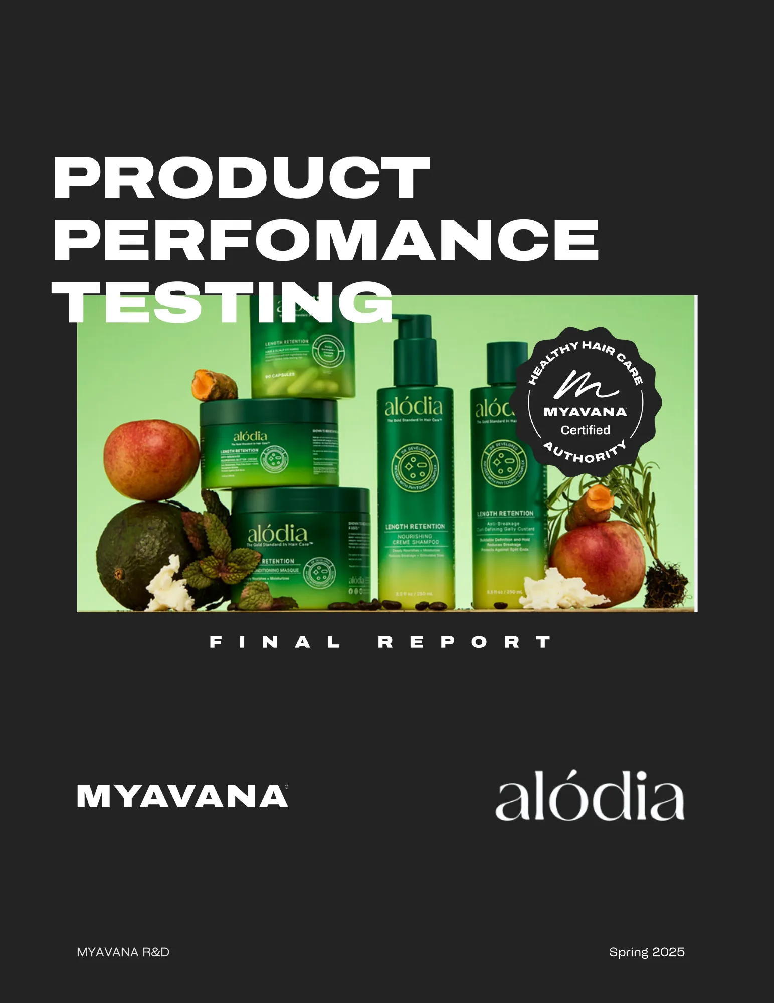 Alódia testing report cover